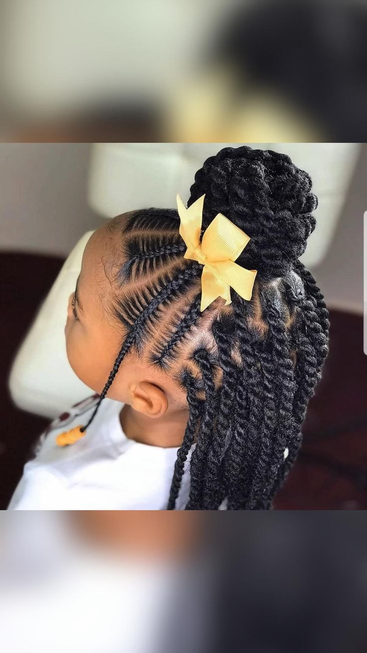 Low Tension Protective Styles Kids, Kids Twist Hairstyles Children Hair, Hairstyles For Little Black Girls Easy, Kiddie Hairstyles, Baby Hairstyle, Baby Girl Hairstyles Curly, Daughter Hairstyles, Toddler Braided Hairstyles, Cute Toddler Hairstyles