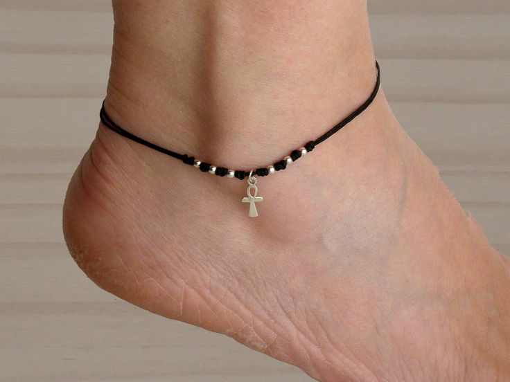 Sterling silver ankh egyptian anklet bracelet and nylon cord. All components are 925 sterling silver. Ankh egyptian piece: 0.59" x 0.24" (1,5 x 0,6 cm). Available sizes:   8.30" + 2" extension chain (21 cm + 5 cm) 8.70" + 2" extension chain (22 cm + 5 cm) 9.10" + 2" extension chain (23 cm + 5 cm) Shipping: By Postal Service (no tracking). If you need tracking please choose another shipping option when you order it. You can see other models  https://www.etsy.com/es/shop/Malukart Ankh Egyptian, Anklet Bracelet, Anklet Jewelry, Postal Service, Body Jewellery, Body Jewelry, Anklets, Etsy Accessories, Spain