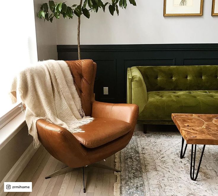 a living room with two couches and a coffee table