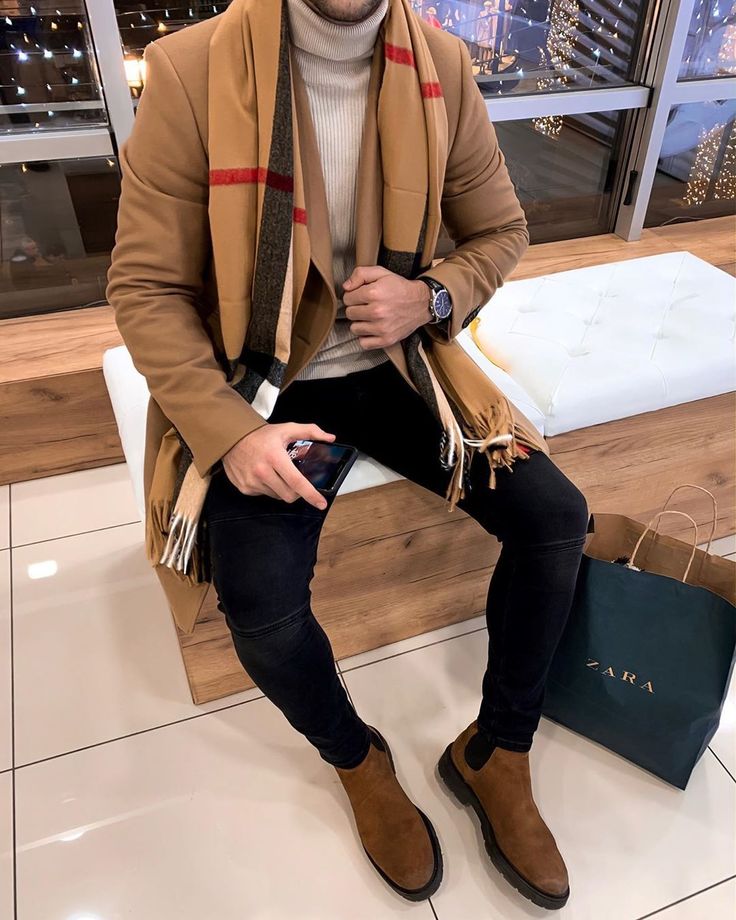 Mens Fall Outfits, Mens Business Casual Outfits, Boots Outfits, Stylish Men Casual, Men Stylish Dress, Fall Outfits Men, Elegante Casual, Fashion Suits For Men, Winter Outfits Men