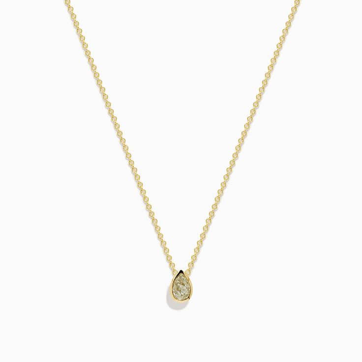 Effy Canare 18K Yellow Gold Yellow Diamond Teardrop Pendant Effy Jewelry, Teardrop Pendant, Yellow Diamond, Gold Yellow, Jewelry Watches, Yellow Gold, Pendant Necklace, Yellow, Pendant