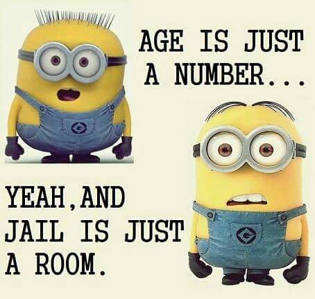 two minion characters one with glasses and the other with an expression that says, i am not a number