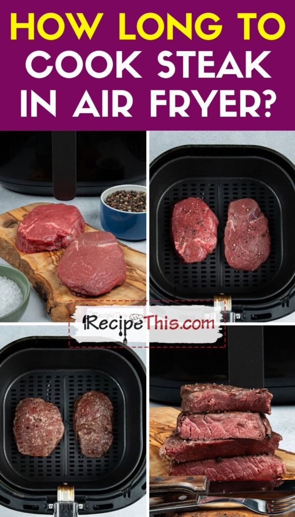 how long to cook steak in air fryer?