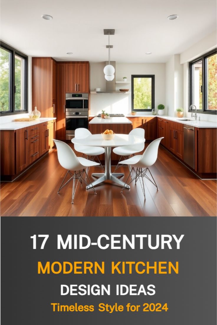 mid-century modern kitchen design Midcentury Kitchen Remodel, Modern Cottage Interior Design, Kitchen Cabinets Design Layout, Mid Century Modern Kitchen Remodel, Modern Retro Kitchen, Mid Century Modern Kitchen Design, Modern Kitchen Backsplash, Cottage Interior Design, Sleek Cabinet