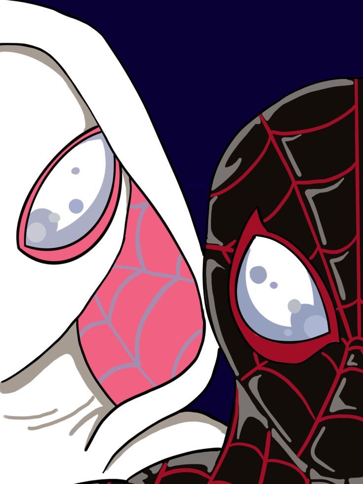 a spider - man mask is next to a woman's face in the dark