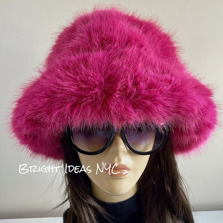 This Bucket Hats item by BrightIdeasNYC has 143 favorites from Etsy shoppers. Ships from Forest Hills, NY. Listed on Dec 19, 2023 Pink Brimmed Bucket Hat For Winter, Trendy Faux Fur Winter Hat, Trendy Winter Faux Fur Hat, Pink Wide Brim Mini Hat For Winter, Trendy Mini Bucket Hat For Winter, Trendy Winter Mini Bucket Hat, Fluffy Faux Fur Hat For Cold Weather, Pink Winter Bucket Hat With Short Brim, Fluffy Faux Fur Hat For Fall