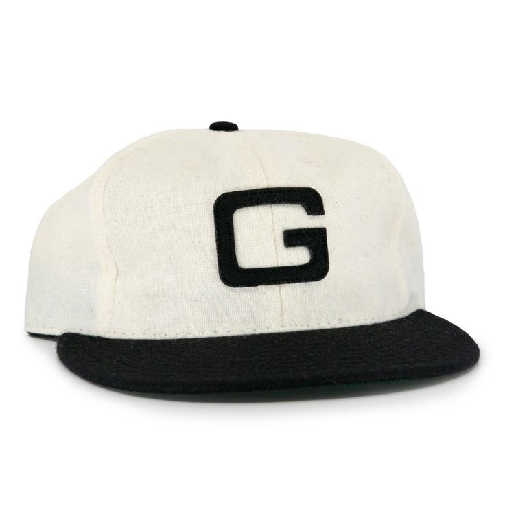 Tokyo Giants 1948 Vintage Ballcap - Ebbets Field Flannels Classic White Fitted Hat For Baseball Season, Classic White Fitted Baseball Hat, Retro White Six-panel Baseball Cap, Classic White Wool Hat, Retro White Fitted Hat For Baseball Season, Vintage White Fitted Hat With Curved Brim, Vintage White Six-panel Baseball Cap, White Vintage Fitted Hat With Curved Brim, Vintage White Baseball Cap For Sports