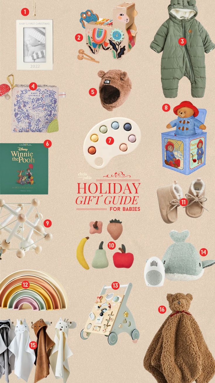 the holiday gift guide for babies