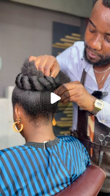 Simple Natural Hair Updo, Natural Twist Styles For Short Hair, African Hair Updo Styles, African Hairstyles For Wedding, Styling African Natural Hair, Natural Hair Ponytail Braid, Crochet 4c Hair, African Hair Braiding Styles Ideas Natural Hairstyles, Beautiful Natural Hair Styles