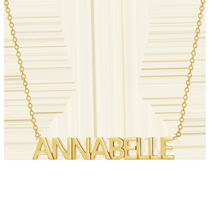 Introducing our newest name necklace that lets you get personal and keep your favorite name close to your heart. Made in Solid 14K Gold, this piece will never fade away! Each necklace is custom CAD, casted and assembled in Los Angeles just for you. Minimal enough to pair with all your BABYGOLD Faves!  Size: 5mm (H) Sol Letter Name Necklace, Custom Gold Jewelry, Personalized Gold Jewelry, Spiritual Necklace, Cross Earrings Studs, Cuban Link Chain Necklaces, Gold Gifts, Never Fade, Gifts For My Wife