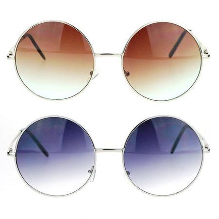 Unisex 70's celebrity disco funky large circle lens sunglasses. Size: 6" (154mm) x 2 1/2" (60mm).  Color: Brown.  Age Group: adult. 70s Celebrities, Circle Lens, Circle Lenses, Retro Groovy, Cloth Bags, Sunglasses Accessories, Round Sunglasses, Age Group, Bag Accessories