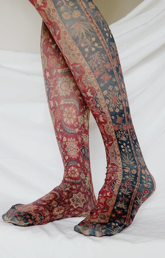 Patterned Tights | Artist Printed Tights – Tabbisocks Quoi Porter, Printed Tights, Patterned Tights, Fashion Tights, Museum Collection, Mode Style, Mode Outfits, Look Cool, Outfit Inspirationen