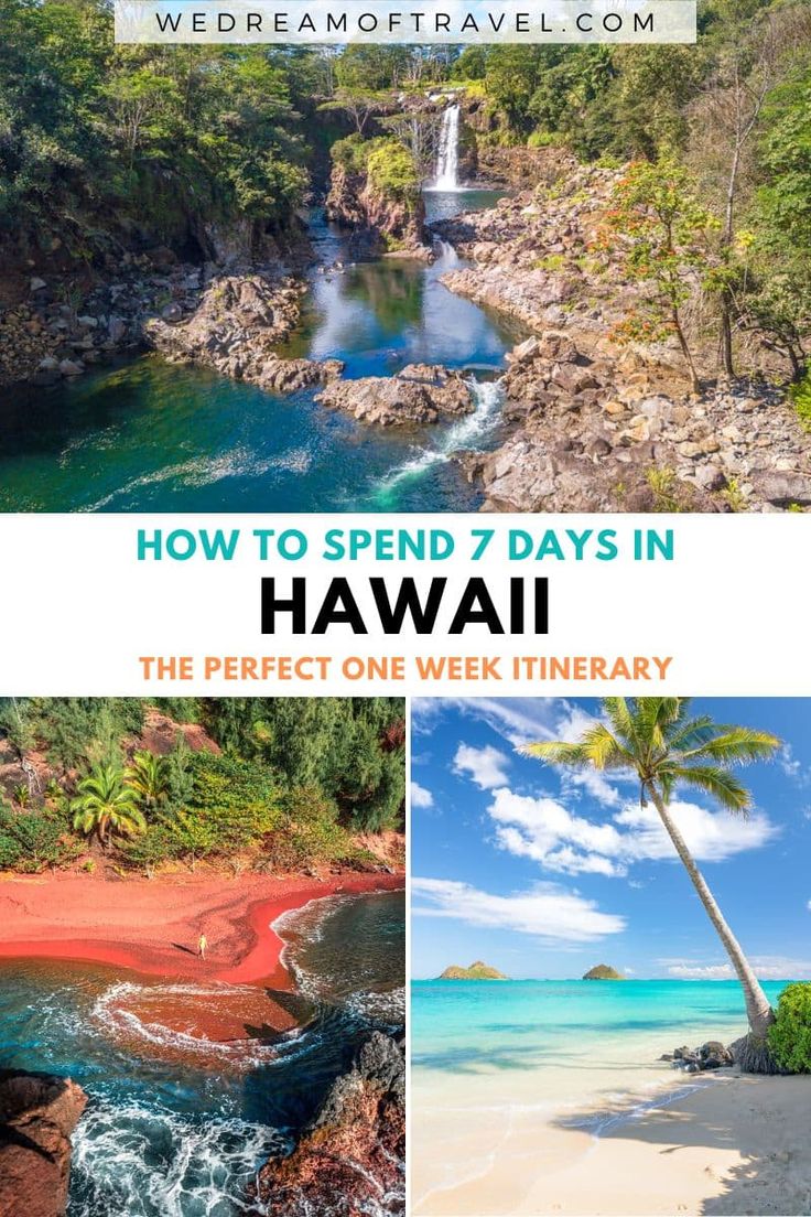 how to spend 7 days in hawaii the perfect one week itinerary