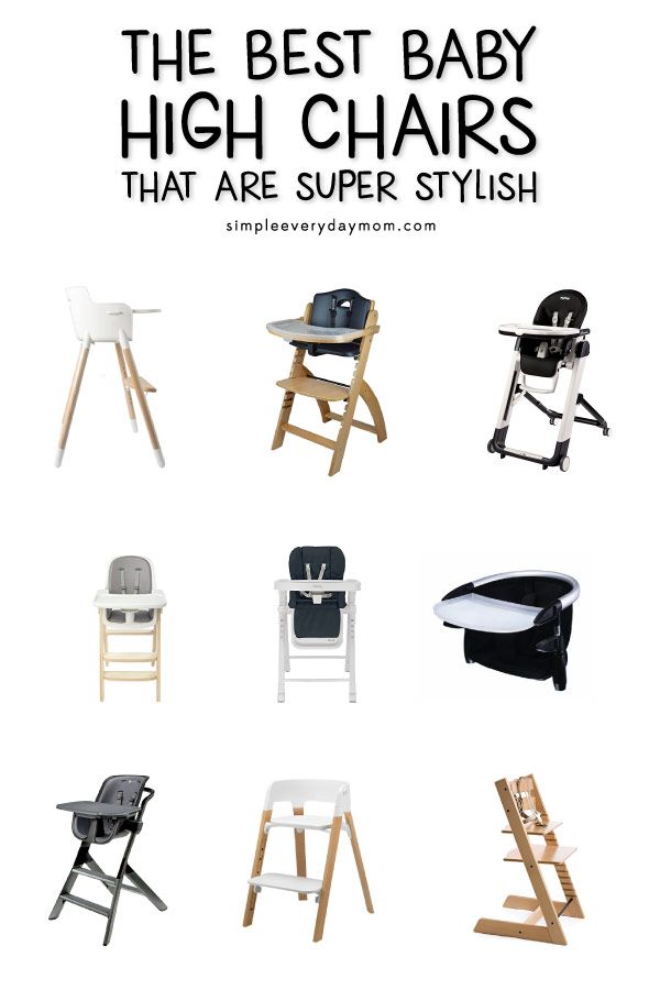 the best baby high chairs that are super stylish and easy to carry in