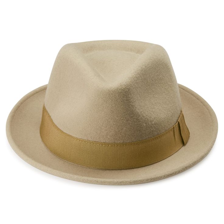 * Made in Italy
 * 100% wool
 * Lightweight for all seasons Classic Beige Hat Bands For Fall, Winter Beige Flat Brim Fedora, Classic Beige Fedora Felt Hat, Classic Beige Panama Hat For Fall, Classic Beige Panama Hat For Winter, Beige Short Brim Felt Hat For Winter, Beige Felt Hat With Short Brim For Winter, Beige Flat Brim Fedora, Fall Beige Wool Fedora