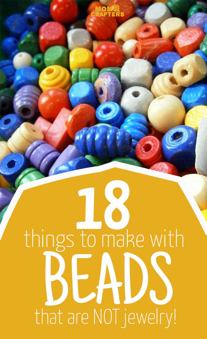 18 cool things to make with beads that are NOT jewelry! Some fun kids and teen crafts and DIY projects in here that are SO easy! Ideas With Beads Diy Projects, Crafts To Make With Beads, Cool Things To Do With Beads, Crafting With Beads, Crafts With Beads For Kids, Bead Art Projects Craft Ideas, Things To Make With Beads Ideas, Bead Ideas Crafts Diy Projects, What To Do With Beads Ideas