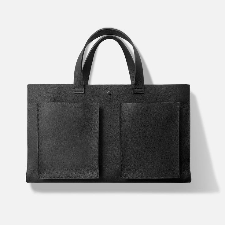 Flexible Body, Men's Totes, Black Leather Tote Bag, Oversized Tote, Backpack Brands, Black Leather Tote, Montreal Canada, Leather Travel, Large Tote