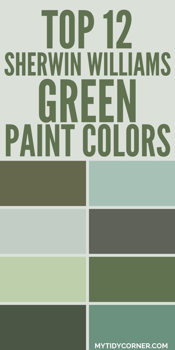 Collage of the best green paint colors from Sherwin Williams. Plymouth Green Sherwin Williams, Restful Green Sherwin Williams, Hearts Of Palm Sherwin Williams, Haven Sherwin Williams, Sherwin Williams Paradise, Agreeable Green Valspar, Green That Goes With Agreeable Gray, Green Paint Entryway, Greens For Bedroom Wall Colors