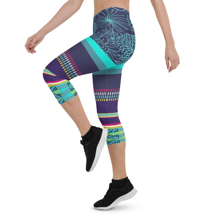 Nimiipuu Nez Perce Midnight Lights Capri Leggings – Shop SingleTree Lane Blue Stretch Capri Leggings, Blue Stretch Capri Length Leggings, Blue Stretch Capri-length Leggings, Blue Capri Length Leggings For Workout, Blue Fitted Capris For Workout, Fitted Blue Capri-length Leggings, Fitted Blue Capris For Workout, Sporty Blue Yoga Capris, Sporty Blue Capris For Yoga