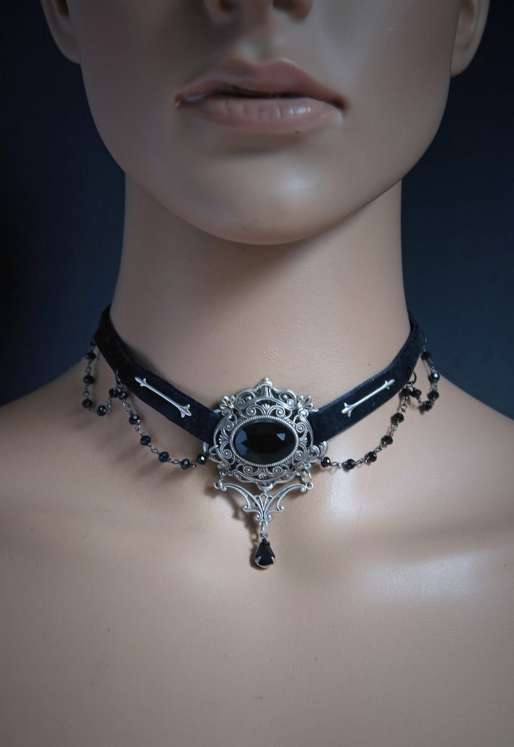 Gothic Choker Goth Choker Black Velvet Choker Gothic | Etsy Victorian Metal Choker Necklace, Victorian Style Metal Choker Necklace, Gothic Adjustable Choker For Formal Occasions, Adjustable Gothic Choker For Formal Occasions, Steampunk Metal Choker Jewelry, Victorian Style Adjustable Choker For Formal Occasions, Victorian Adjustable Choker For Formal Occasions, Adjustable Victorian Choker For Formal Occasions, Formal Gothic Metal Choker