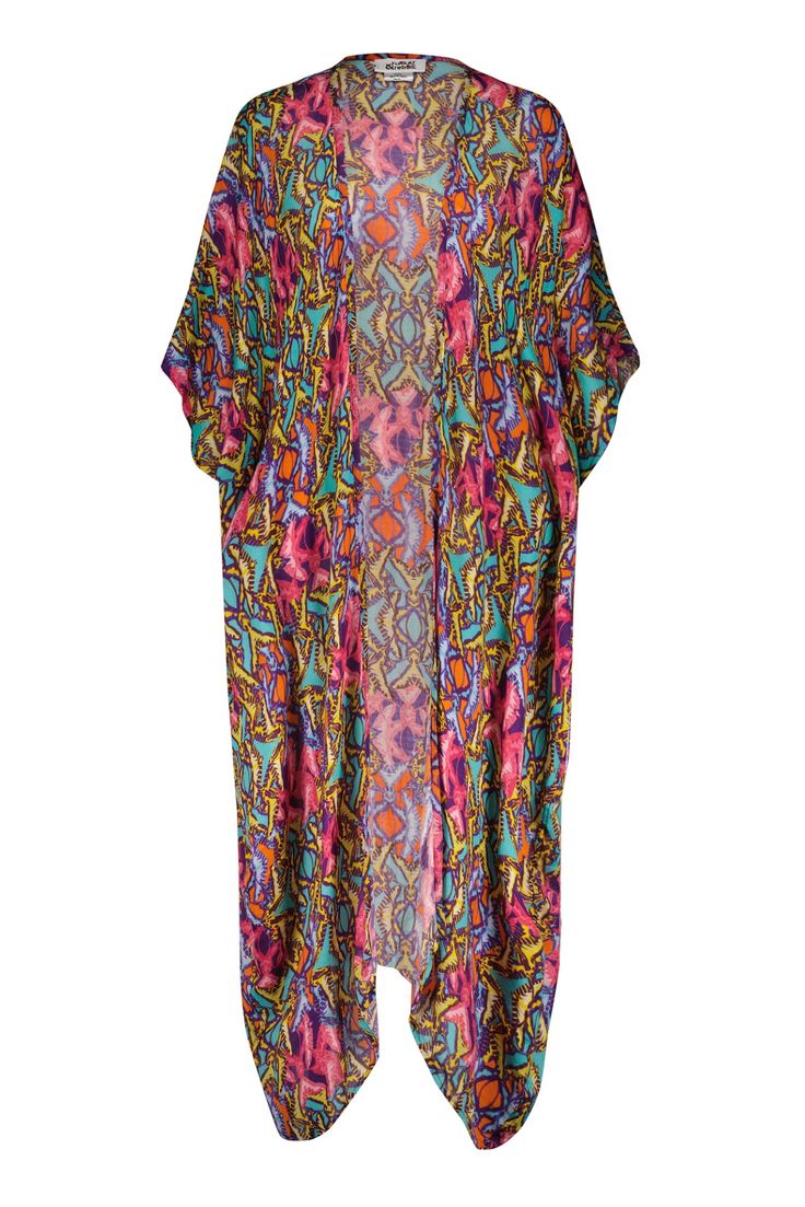 Afro Caribbean, Afro Punk Fashion, Kimono Wrap Dress, Easy Wrap, Sheer Cover Up, Kimono Wrap, Unique Dress, Sash Belt, French Seam