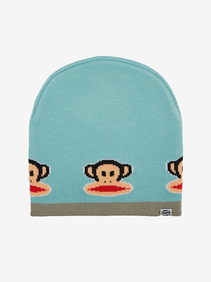 Knit skull beanie OSFM - 22" 100% acrylic Imported Officially licensed Paul Frank merchandise Blue Beanie Outfit, Skully Beanie, Cute Online Clothing Stores, Cool Beanies, Skull Beanie, Punk Style Outfits, Beanie Fits, Funky Hats, Cute Beanies