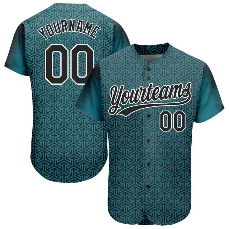 a baseball jersey with the name and number on it, that says you're teams