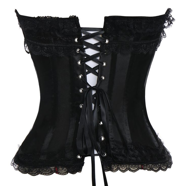 Lace Up Bowknot Suspenders Corset is made from nylon material and is perfect for your special occasions. As this corset will enhance your entire shape and look with its bow and lace on the edges and lace closure at the back, which will help in giving that perfect fit to any size and it has G strings at the bottom as well. Features : Control Level: Firm Material: Nylon Shapewear: Control Panties Item Type: Shapers Thickness: Standard Fabric Type: Broadcloth Mold Cup Thickness: Ultra-ThinThick Gen Lace Overbust Corset, Elegant Stretch Corset With Boned Bodice, Fitted Nylon Corset For Parties, Black Fitted Lace Corset Belt, Lace Overbust Corset With Boned Bodice, Elegant Stretch Underbust Corset Dress, Coquette Lace Corset Back Dress, Elegant Lace Corset Dress With Lace-up Back, Satin Corset Dress With Underwire