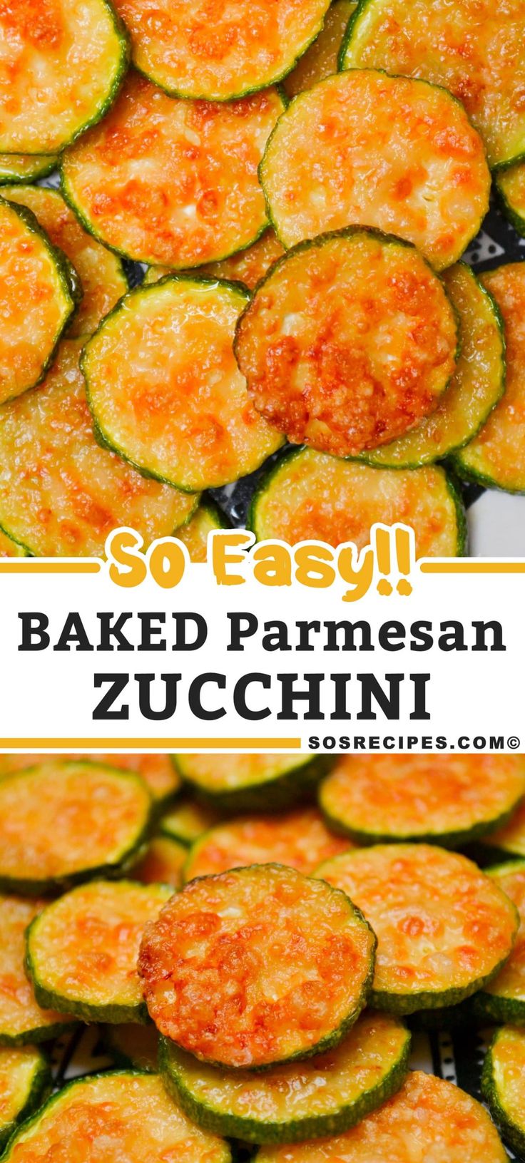 baked parmesan zucchini is an easy and delicious side dish