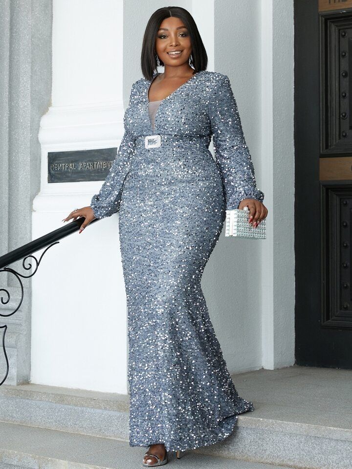 Plus Size Elegant Gowns, Long Peplum Dress, Long Plus Size Dresses, Simple Gown Designs, Lace Dress Classy, African Party Dresses, Nigerian Lace Styles Dress, African Attire Dresses, Long African Dresses