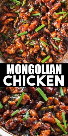 Mongolian Chicken, Homemade Chinese Food, Chinese Chicken Recipes, Chinese Cooking Recipes, Easy Chinese Recipes, Easy Chicken Dinner Recipes, Chinese Chicken, Chicken Dish, Chinese Cooking