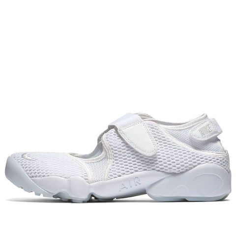 (WMNS) Nike Air Rift BR 'Pink Glow' FN9326-666 - KICKS CREW Nike Sporty Slip-on Sneakers For Sports, Nike Casual Slip-on Sneakers For Sports, Functional Breathable Mesh Sneakers For Summer, Athleisure Summer Sports Sneakers, Summer Athleisure Sneakers For Sports, Summer Running Sneakers With White Sole, Functional Streetwear Sneakers For Summer, Functional Summer Streetwear Sneakers, Functional Summer Sneakers For Streetwear