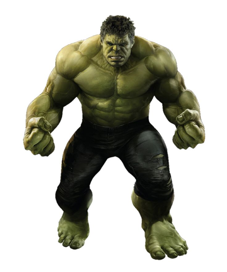 an image of the incredible hulk man from avengers comics, standing in front of a white background