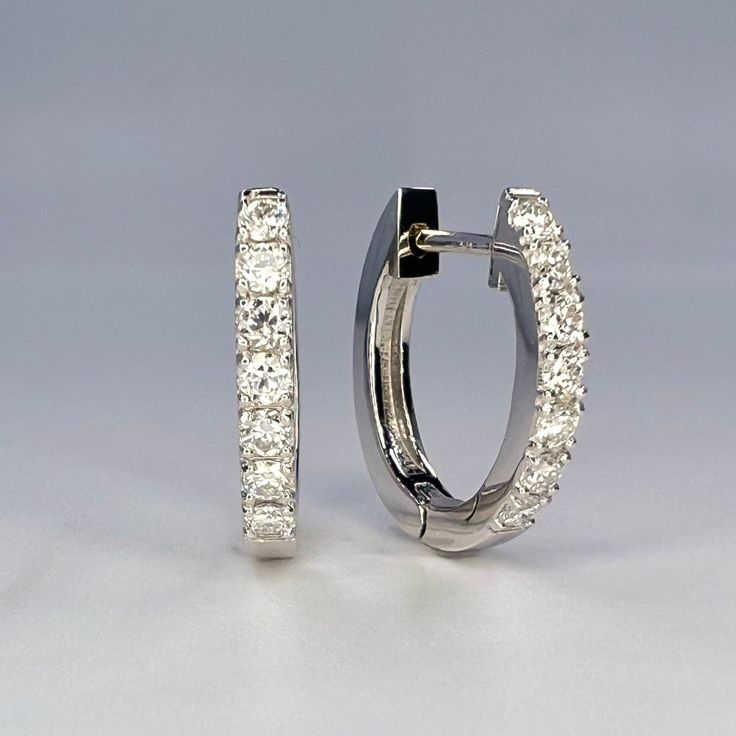 Wow picks! Lab grown diamond earrings, diamond huggies earrings, diamond hoop earring, 14k solid gold huggies, small hoop unisex minimal earring, #8065 at $750.00 Choose your wows. 🐕 #DiamondHuggies #MinimalEarring #LabGrown #14kSolidGold #DiamondHoopEarring #DiamondEarrings #earrings #UnisexEarrings #SmallHoop #huggies Luxury Modern Huggie Earrings For Wedding, Diamond Earrings Minimal, Luxury Small Hoop Sterling Silver Diamond Earrings, Luxury Small Hoop Diamond Earrings In Sterling Silver, Diamond Huggie Hoop Earrings, Diamond Huggies Earrings, Timeless Diamond Hoop Earrings With Single Diamond, Minimalist Round Cut Diamond Earrings With Accents, 14k Gold Huggie Diamond Earrings With Single Cut Diamonds