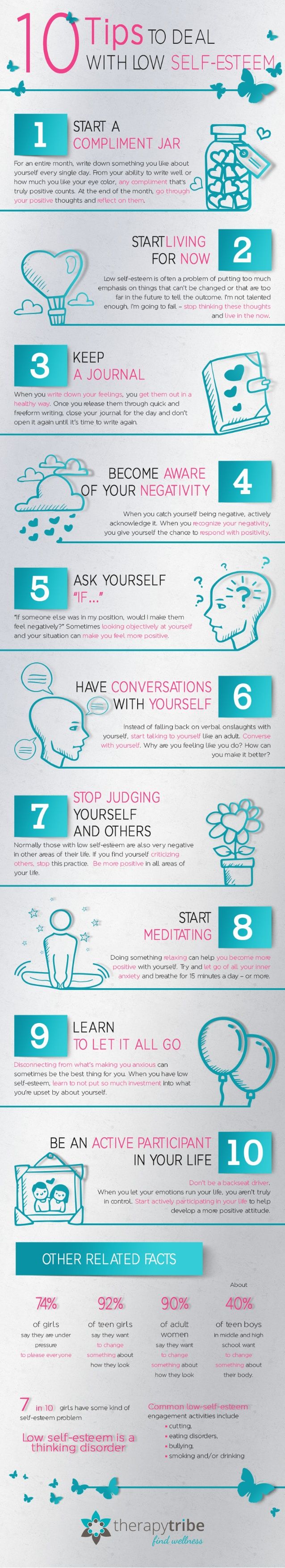 10 Tips To Deal With Low Self Esteem Quotes Confidence, How To Believe, Self Image, Low Self Esteem, Ideas Quotes, Coping Skills, Mental Wellness, Emotional Health, Self Confidence