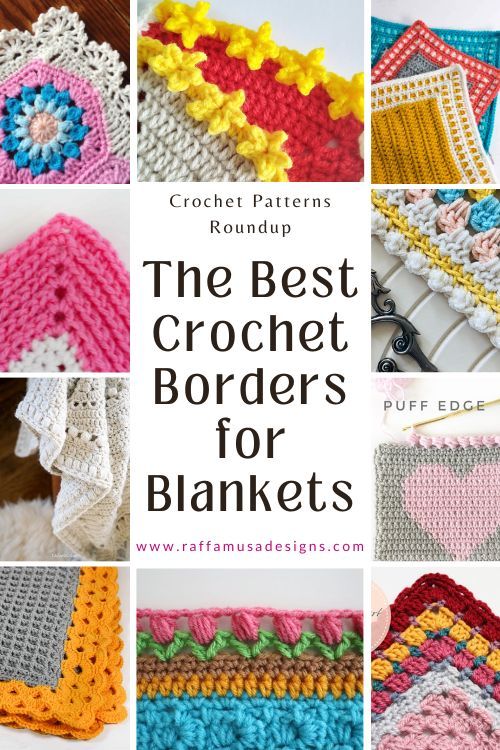 the best crochet borders for blankets