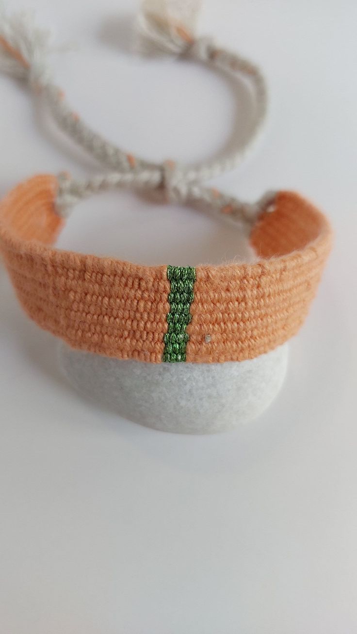 100% my hand woven bracelets are unique textile jewelry which is self produced by me. I design and create my jewelry in my home. My yarns are cotton, linens, silk, metalic yarns. Makes you breathe. Every bracelet is made in order to fit on any wrist. You can wash it by hand if needed using soap solution.  Width: 1cm  1,5cm,2cm   Length: weaving part is 13cm , 15 cm from one end to the other.            Free shipping. International shipping usually takes 10-14 business days from the package is sh Handmade Orange Friendship Bracelets For Everyday, Orange Handmade Friendship Bracelets, Orange Bohemian Braided Bracelets As Gift, Handmade Orange Friendship Bracelets As Gifts, Handmade Minimalist Friendship Bracelets, Orange Bohemian Braided Bracelets For Gifts, Bohemian Orange Braided Bracelets Gift, Handmade Orange Casual Friendship Bracelet, Orange Bohemian Braided Bracelet Gift