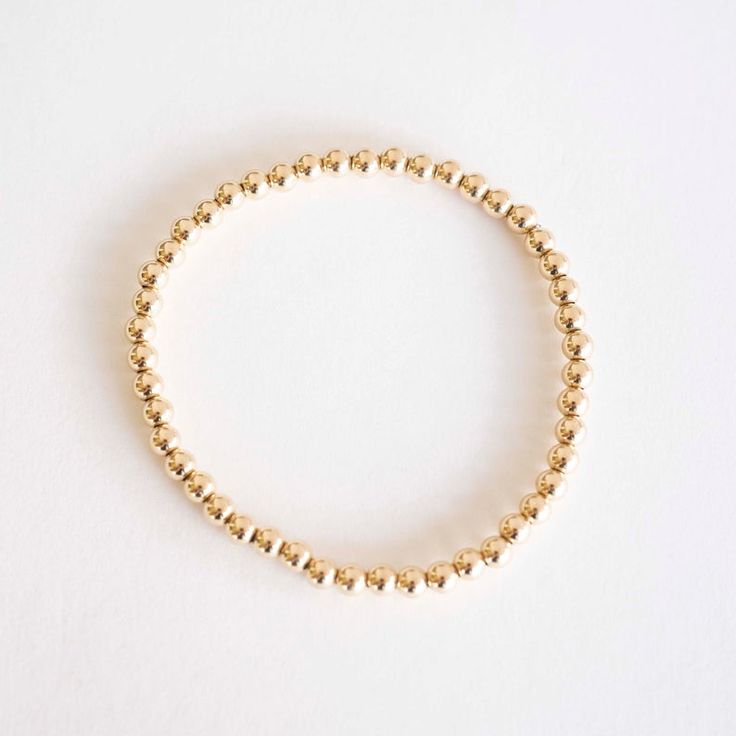 Gold Beaded Bracelet 14k Gold Filled Bracelet Simple Gold | Etsy Adjustable 14k Gold Bracelet With Gold Beads, Beaded 14k Gold Filled Yellow Gold Bracelets, Adjustable Beaded Yellow Gold Stretch Bracelet, 14k Gold-filled Yellow Gold Jubilee Beaded Bracelets, Adjustable Round Beaded Bracelets In 14k Gold, 14k Gold Beaded Bracelets With Gold Beads, Gold 14k Gold-filled Round Beads Bracelets, Adjustable Yellow Gold Stretch Bracelet, Adjustable Hand-strung Yellow Gold Stretch Bracelet