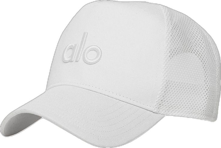 White Baseball Cap With Mesh Back, White Curved Brim Baseball Cap With Mesh Back, White Mesh Hat With Curved Brim, White Mesh Baseball Cap With Curved Brim, White Curved Brim Hat With Mesh Back, White Mesh Back Hat With Curved Brim, White Mesh Snapback Hat With Flat Brim, White Mesh Trucker Hat With Curved Visor, White Cap With Mesh Back