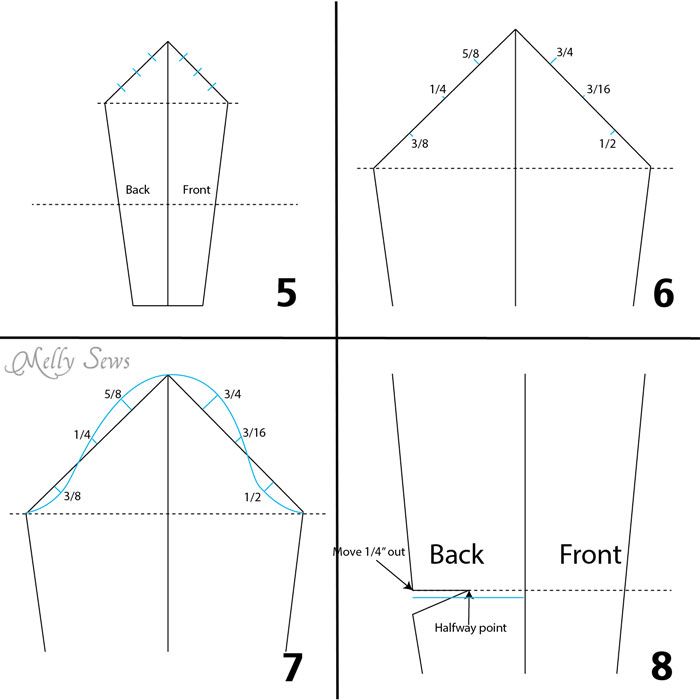 how to make an origami house with four sides and the numbers on each side