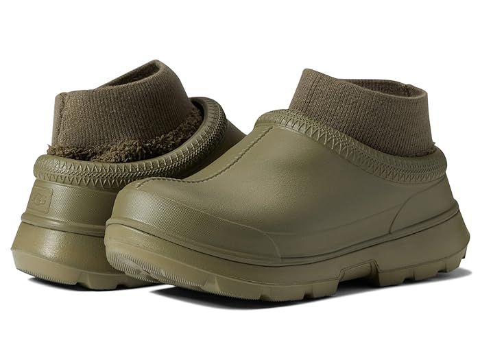 Ugg Tasman Rubber, Ugg Tasman Boot, Olive Ugg Boots, Ugg Tasman X Outfit, Ugg Tasman Clog, Ugg Tasman X Boots, Autumn Footwear, Slipper Outfit, Cold Weather Shoes