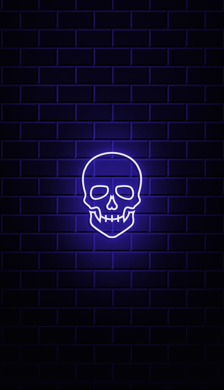 Neon Skull Wallpaper Neon Skull Wallpaper, Skull Wallpaper Iphone, Neon Skull, Trollhunters Characters, Cute Owls Wallpaper, Black Wallpaper Iphone Dark, Owl Wallpaper, Glitch Wallpaper, Neon Flowers