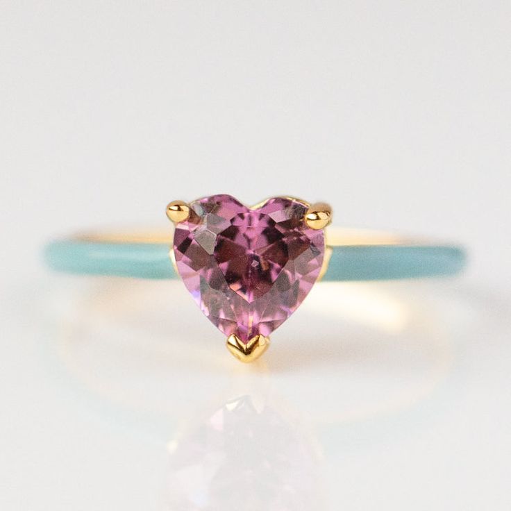 Funky Gold Rings, Artsy Engagement Rings, Lilac Stone, 2023 Wishlist, Constellation Ring, Funky Rings, Mother Daughter Jewelry, Purple Resin, Unique Fashion Jewelry