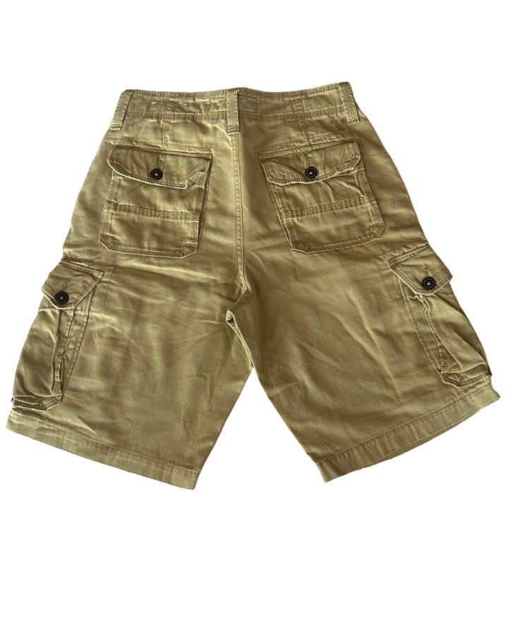 Vintage American Eagle khaki shorts with side pockets Waist: 28" Inseam: 10" Made in U.S.A. **Kindly note all vintage items are final sale. If there are any stains, pilling, tears it will be noted and pictured below* Buckle Bunny, Khaki Cargo Shorts, Pastel Party, Bedroom Vintage, Khaki Shorts, Vintage Skirt, Sock Shoes, Skirt Pants, Sweater Jacket