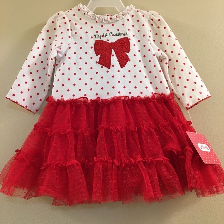 New, 9 Month, Just The Dress, No Bottom, Super Cute, Attached Tulle Skirt Like Underneath, You Can Wear Leggings Or Thighs On Your Choice, No Trades V Cute Red Holiday Dress For Dress-up, Holiday Ruffle Tutu Dress For Dress-up, Holiday Tutu Dress With Ruffles For Dress-up, Holiday Ruffled Tutu Dress For Dress-up, Cute Ruffled Holiday Dress For Dress-up, Christmas Dress-up Dresses With Ruffles, Holiday Dress With Ruffles, Cute Red Ruffled Dress, Cute Red Dress With Ruffles