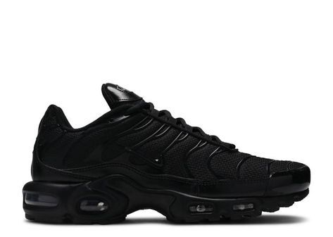 Air Max Plus 'Triple Black' - Nike - 604133 050 - black/black-black | Flight Club Nike Air Max Plus Black, Tn Black, Nike Air Max Black, Nike Tn, Flight Club, Tenis Nike, Nike Air Max Tn, Nike Air Max Plus, Air Max Plus