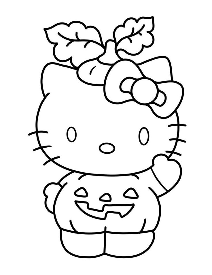 Colouring Page Fill In Coloring Pages, Hello Kitty Drawing Pages, 80s Coloring Pages Free Printable, Pictures To Print And Color, Hello Kitty Coloring Pages Halloween, Drawing Ideas To Color, Halloween Kids Coloring Pages, Halloween Hello Kitty Coloring Pages, Easy Halloween Coloring Pages