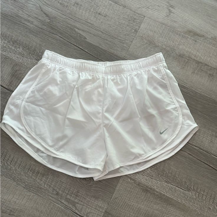 Brand New Shorts Size Xl. I Have Tons Of Items To Bundle To Save White Running Shorts, Nike Shorts Women, Black Nike Shorts, Workout Shorts Women, Clothing Wishlist, Nike Neon, Nike Pro Shorts, Nike Running Shorts, Terry Shorts