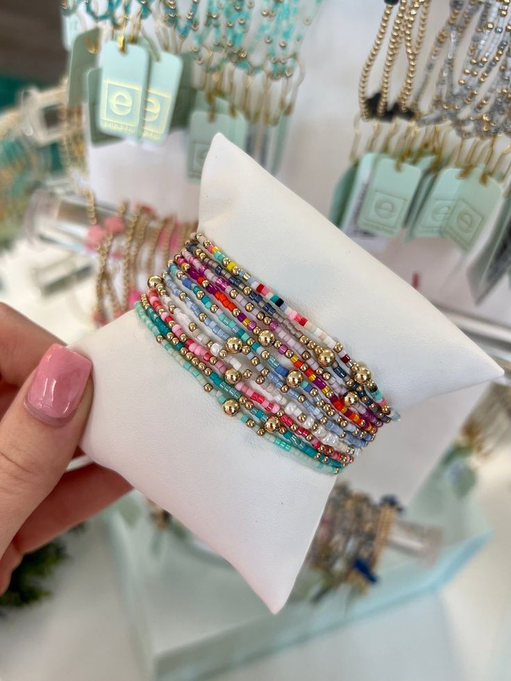 Spring 2024 Hope Unwritten Bracelet – The Lovely Closet Enewton Hope Unwritten, Pink Rainbow Aesthetic, Enewton Bracelets Stacks, Beaded Bracelets Aesthetic, Bracket Ideas, Jewelry Stack, Golden Bracelet, Preppy Jewelry, Rainbow Aesthetic