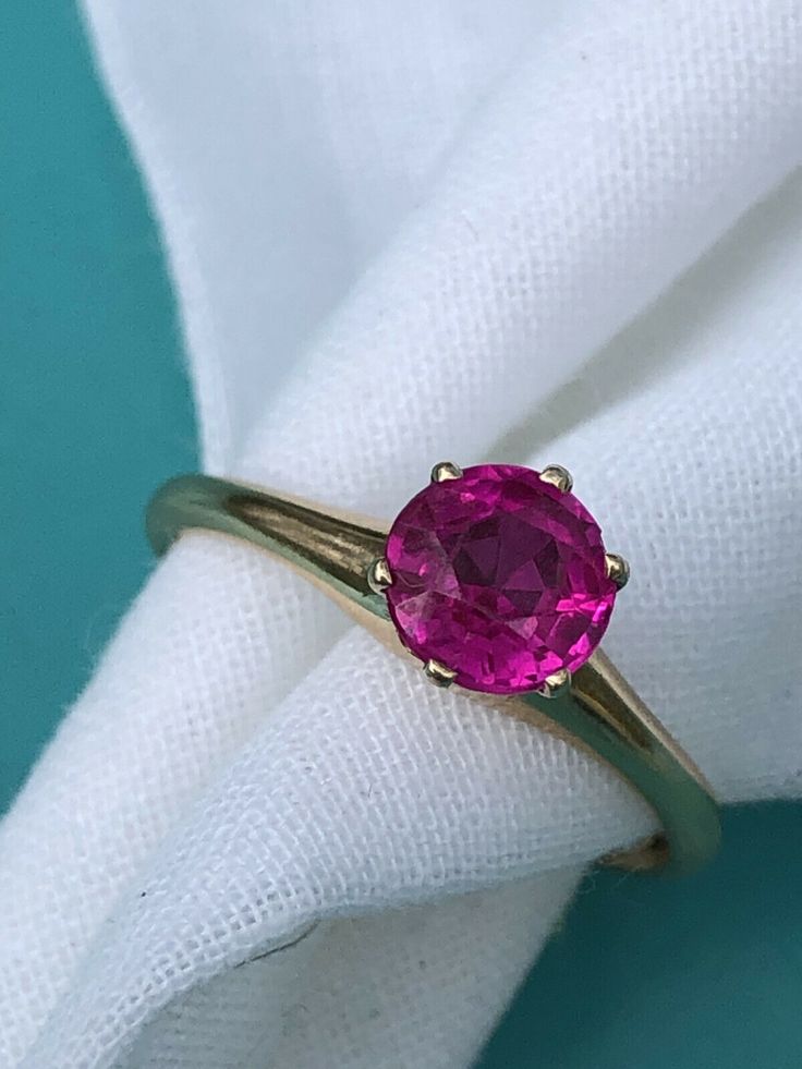 antique 10k gold ruby ring Fine Jewelry 14k Gold Amethyst Ring With Round Cut, Fine Jewelry Ruby In Yellow Gold, Timeless Round Ruby Ring, Fine Jewelry In Yellow Gold With Ruby, Fine Jewelry With Lab-created Ruby In Yellow Gold, Yellow Gold Jewelry With Lab-created Ruby, Fine Jewelry Yellow Gold Lab-created Ruby, Classic Ruby Jewelry With Center Stone, Fine Jewelry Ruby Diamond Ring For Promise